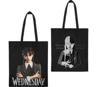 Shein Bolsa Tote Wednesday 42x38 Cm Diseño Espacioso Con Gran Compartimento, Estilo Único - Bolsa Tote Bag Con Correas Largas y Cómodas, Fácil de Lavar, Ide