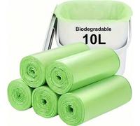 Shein Bolsas de basura desechables preferidas por los clientes, 100 piezas/200 piezas/300 piezas, de uso múltiple, aptas para el hogar, la cocina, comercial