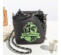 Shein Bolso bandolera con cordón para niñas, bolso tipo tote de Hogwarts, estilo escolar multifuncional de Gryffindor, Slytherin, Ravenclaw para ir de paseo