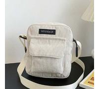 Shein Bolso bandolera multifuncional para estudiantes de secundaria y universitarios de primer año, bolso casual con parche de letra, bolso cuadrado, bolso