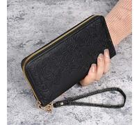 Shein Bolso billetero estilo bohemio con estampado floral, ideal para uso diario