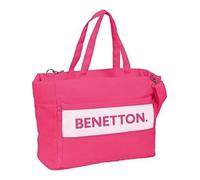 Shein Bolso Con Bolsillo Para Portatil 14,1 Benetton Raspberry 54X17X31 Cm Bolsos y Bandoleras Producto Oficial ✔Entrega 24/48h en España ( Peninsula )