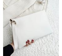 Shein Bolso cuadrado con detalle de ojal, para mujeres, principiantes y trabajadores de cuello blanco, para damas, para lápices labiales, para cena/banquete