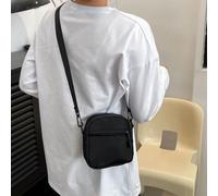 Shein Bolso cuadrado mini unisex con correa ajustable y ligero, moda para trabajadores de cuello blanco, universidad, trabajo, negocios, viajes, oficina, id
