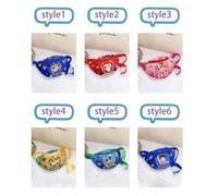 Shein Bolso de cintura con estampado animal de Paw Patrol - Bolso de cintura con compartimento doble y correa ajustable, bolso bandolera casual para mujer,