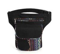 Shein Bolso de cintura para mujer estilo bohemio riñonera bolso de cadera para damas bolsillos para teléfono bolso de patchwork gran capacidad bolso de pier