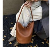 Shein Bolso de cubo de gran capacidad con grano de litchi, nueva colección primavera 2026. Incluye varios accesorios, se puede usar como bolso de hombro, bo