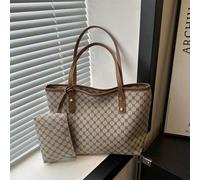 Shein Bolso de gran capacidad para mujer, bolso de mano personalizado 2025, nuevo y hermoso bolso para el hombro con textura