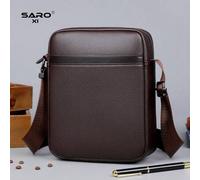 Shein Bolso de hombro/bandolera para hombre, estampado de lichis, gran capacidad, para trabajo, moda, viajes de fin de semana, escuela, negocios, casual, es