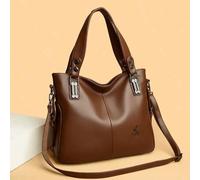 Shein Bolso de hombro de marca genuina para mujer, bolsos de lujo de alta calidad, bolsos de mano para mujer, bolsos cruzados de cuero de diseñador para muj