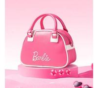 Shein Bolso de hombro de moda tipo bandolera Boston rosa de la serie Barbie, diseño versátil y personalizado, un regalo para damas (1 pieza)