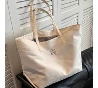 Shein Bolso de hombro tipo tote con estampado de letras de moda de vanguardia para mujer, elemento esencial para el transporte
