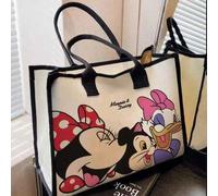 Shein Bolso de lona con patrón de costura. Este es un bolso de hombro casual de gran capacidad para niñas, también se puede usar como bolso de mano, bolso p