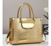 Shein Bolso de mano 2024, tu nueva moda, de lujo ligero, material de PU, alto sentido, gran capacidad, estilo cuadrado nuevo, nuevo bolso de mensajero de ho