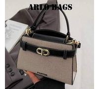 Shein Bolso de mano casual versátil y de moda con bloques de color, mujer, oferta especial de Año Nuevo