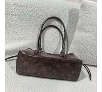 Shein Bolso de mano Chio 2nd Vienna Autumn, estilo vintage, gran capacidad, bolso de mano y de hombro para mujer, adecuado para ir al trabajo en otoño/invie