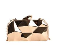 Shein Bolso de mano de acrílico con estilo de cubo de agua de moda cruce de frontera, bolso de noche noble y elegante para damas