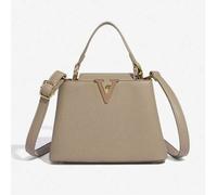 Shein Bolso de mano de lujo para mujer, bolso de hombro de alta calidad con textura de grano de lichis, nuevo bolso tote versátil y de moda de gran capacida