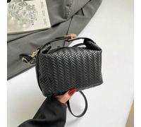 Shein Bolso de mano de mujer de alta gama francés tejido, modelo 2025, bolso tipo dumpling occidental, bolso de textura de nicho para uso diario, versátil t