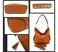 Shein Bolso de mano elegante para mujer de MARCO CONTTI con flecos