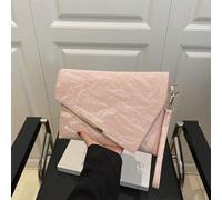 Shein Bolso de mano sobre de mujer de unicolor, modelo 2025, Bolso de mano tipo sobre para dama joven para compras, Bolso sobre de nicho