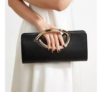 Shein Bolso de mano vintage de unicolor, bolso mini versátil, estilo de bolso de moda, adecuado para bodas, fiestas, eventos nocturnos, cenas y otras ocasio