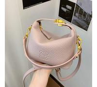 Shein Bolso de mujer de lujo ligero con diseño de patrón de lichis, bolso de mano versátil de alta calidad con correa cruzada