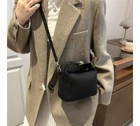 Shein Bolso de mujer tejido de alta gama francés 2025, bolso tipo dumpling occidental, bolso de textura de nicho para ir al trabajo, bolso versátil