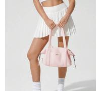 Shein Bolso de tote cuadrado de 6L con correa ajustable de malla suave y cómoda para uso fuera de la oficina, playa, piscina, vacaciones, escapada y uso cas