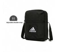 Shein Bolso deportivo casual de hombro ESS ORGANIZER, bolso cruzado unisex, negro