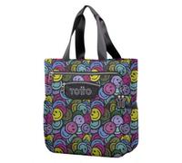 Shein Bolso escolar emojis Cutara 14x34x34 cm Exterior: Poliester:100% Forro: Poliester:100% - ✅ Entrega 24/72h a España (península)