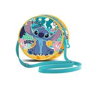 Shein Bolso Redondo Unisex Kids, Turquesa Lilo y Stitch Disney 7x18,5x18,5cm Bolsos y Bandoleras Producto Oficial ✔Entrega 24/48h en España ( Peninsula )