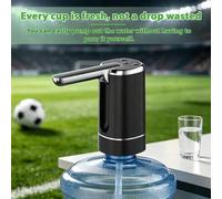 Shein Bomba de agua eléctrica para el hogar, dispensador de agua para agua embotellada y agua mineral, bomba de agua automática con temporizador plegable y
