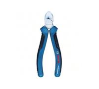 Shein Bosch Professional Alicate de corte diagonal, cromo vanadio, mango softgrip, Azul, Cortador lateral, 160 mm