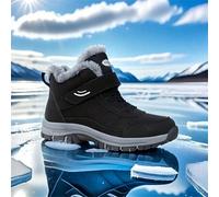 Shein Botas cálidas y resistentes al agua de color PU para hombres y mujeres para invierno 2024, zapatos de escalada y de caza unisex con cordones para send
