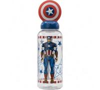Shein Botella Ecozen Figurita 3D 560 ML Avengers Invincible Force Capitán America Entrega 24/48 Horas - Envío Desde España
