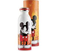 Shein Botella Térmica Mickey I Am Naranja 500 Ml. Diseño Exclusivo y Divertido - Botella Térmica Mickey, Reutilizable y Lavabale Con Tapón Hermético y Capac