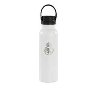 Shein Botella Termo 600Ml Real Madrid 1ª Equipación 24/25 Diseño Divertido y Práctico con Licencia Oficial | Botella Termo 600Ml Real Madrid Capacidad 600ml