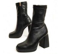 Shein Botín De Tacón Para Mujer Montevita Con Cremallera Kaliope ✅Entrega 1-3 Días España (Península) y Portugal / 3-7 Días Resto EU