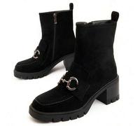 Shein Botín De Tacón Para Mujer Montevita Con Cremallera Vareli ✅Entrega 1-3 Días España (Península) y Portugal / 3-7 Días Resto EU