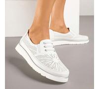 Shein Botines con plantilla e perforación decorativa