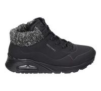Shein Botines Skechers Uno Gen1 Darling Daze para Mujer - Botines en Color Negro con Borreguito - Botines con Cordones y Cremallera Lateral - Casual - Model