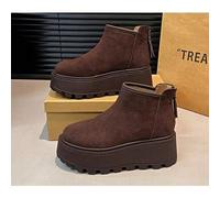 Shein Bottes Neige Femme 35-40 - Semelle Extra-Épaisse Antidérapante, Doublure Polaire Chaude, pour Sports d'Hiver/Voyage/Noël, Collection Hiver 2025 - Parf