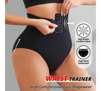 Shein Bragas Flarixa de control de curvas, calzoncillos moldeadores sin costuras de cintura alta, moldeador corporal, levantador de glúteos - control de abd