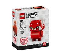 Shein BrickHeadzard 40798 Panda Rojo Meimei Ladrillos de Construcción