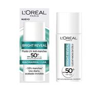 Shein Bright Reveal fluido facial anti-manchas con niacinamida + LHA SPF-50+ tubo 50 ml