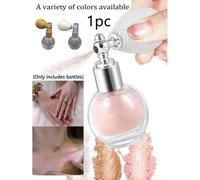 Shein Bruma con polvo luminoso en spray para destacar, resplandor luminoso para rostro y Body, maquillaje de escenario, embellecedor de belleza con brillo p