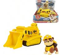 Shein Bulldozer de Rubble de Paw Patrol, vehículo de juguete con figura de acción coleccionable, juguetes sostenibles para niños y niñas de 3 años en adelan