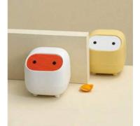 Shein c New Desktop Trash Can Creative Small Office Mini Double Layer Press Trash Can Cute Ins Mini Trash Storage Box