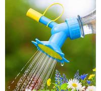 Shein Cabezal de riego/aspersión para jardín/balcón, se ajusta a varios cuellos de botella, boquilla de riego universal para flores